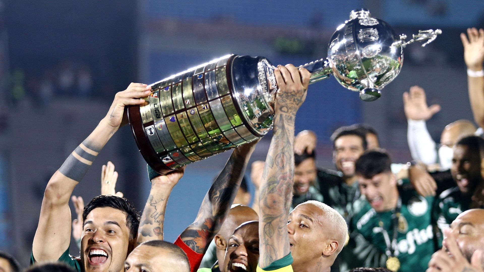 Palmeiras en action dans les jeux de Libertadores